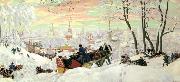 Maslenitsa Tuesday Boris Kustodiev